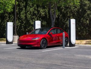 tesla EV charger install