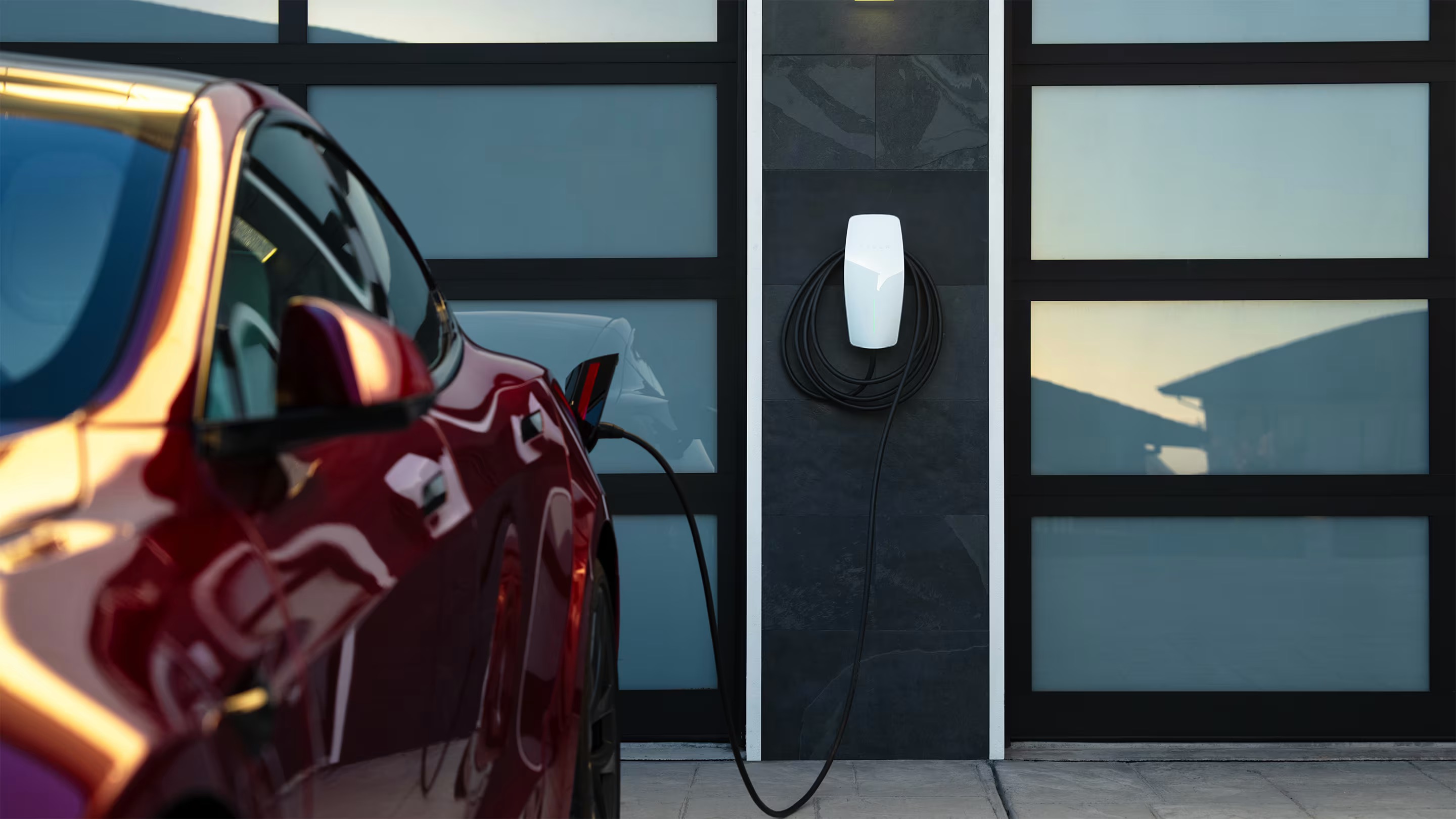 Tesla home charging setup installed by GO EV Colorado